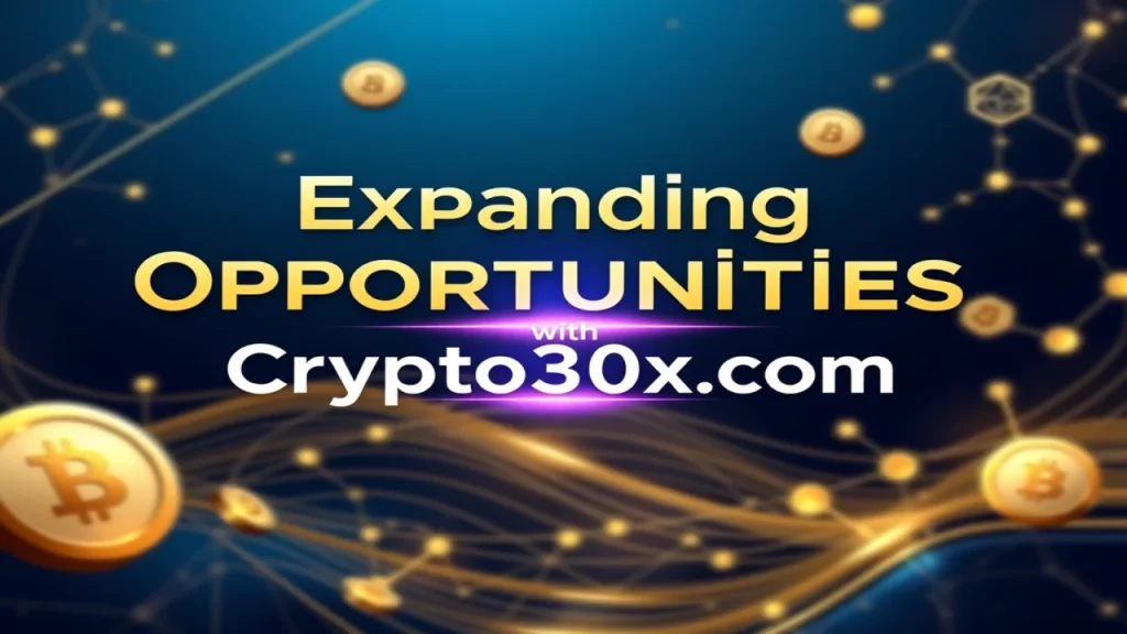 Expanding Opportunities with Crypto30x.com GG